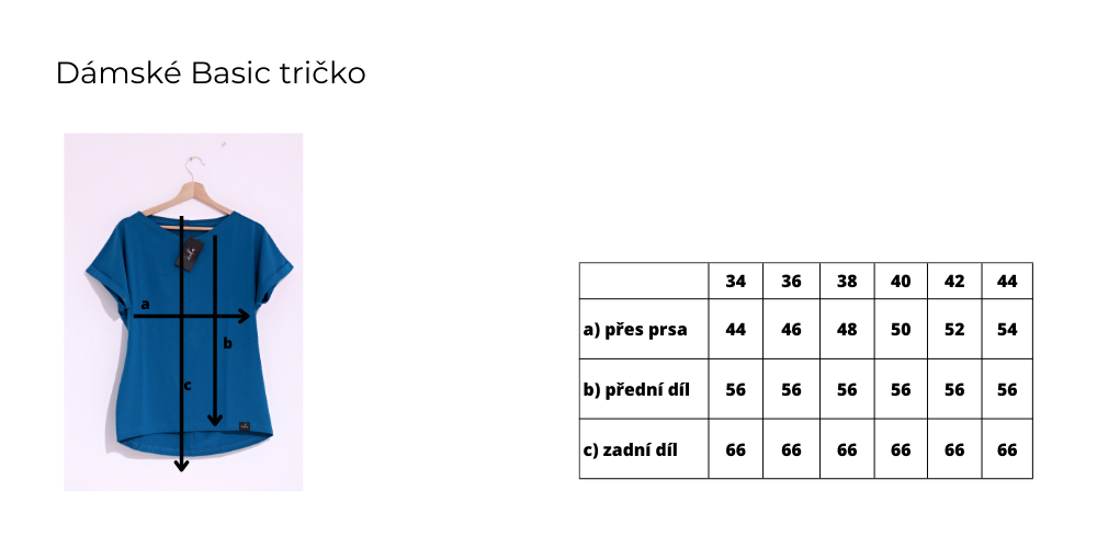 Basic tričko dámské